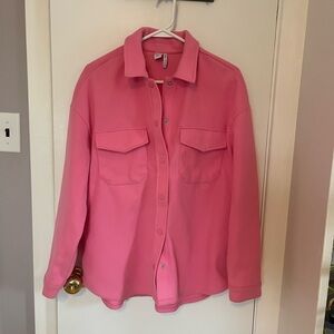 Twik Pink Utility Jacket / button up